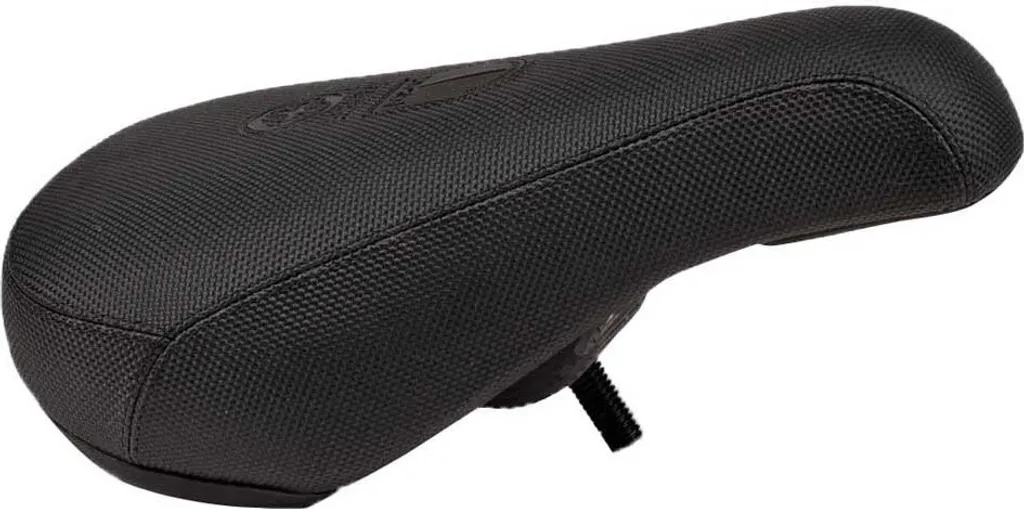 Selle de BMX rembourrée Saltbmx Pivotal Fat noire en taille unique