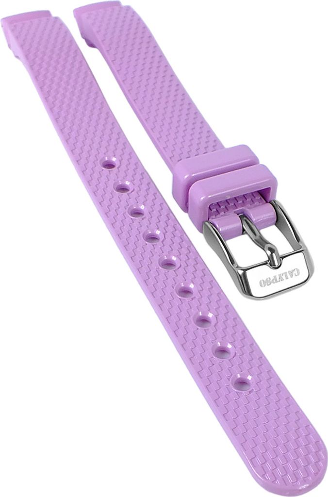 Calypso Uhrenarmband Spezial Anstoß lila Kunststoffband K5736 K5736/4