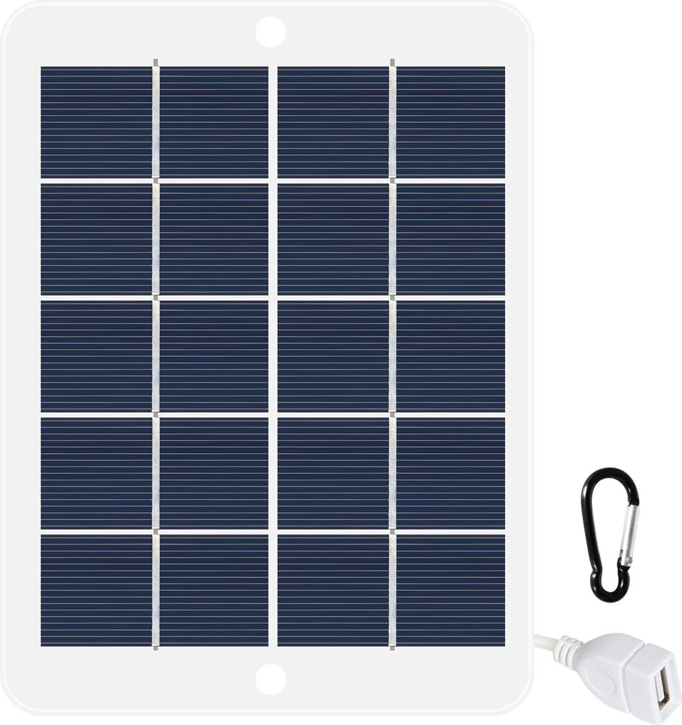 10W solární panel s výstupem USB 5V - přenosná, vodotěsná Obrázek produktu 