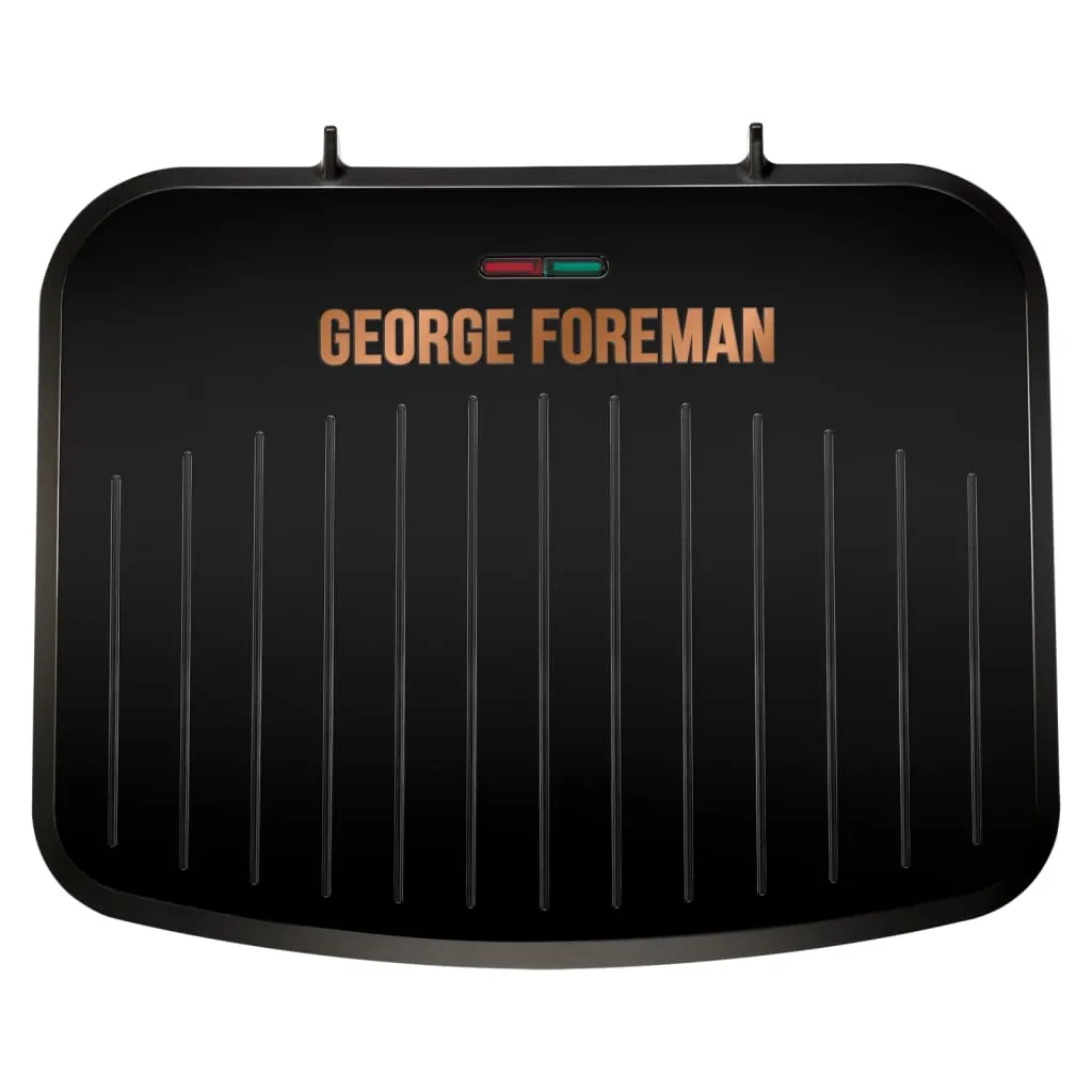 Gril Fitness George Foreman Cuivre M - Plaques Antiadhésives et Cuisson