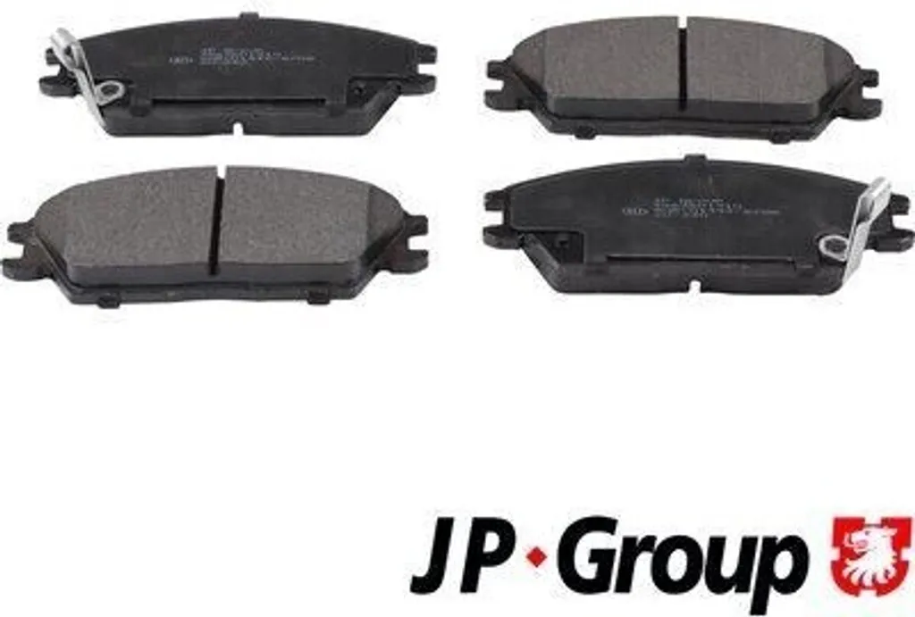 Supprimer Vibrations Freinage Hyundai Accent Getz avec Disque JP GROUP