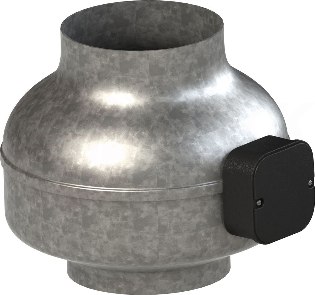 Axial Rohrlüfter Rohrventilator Lüfter Kanal Ventilator Zuluft Abluft Wickelrohr Ø 315 mm