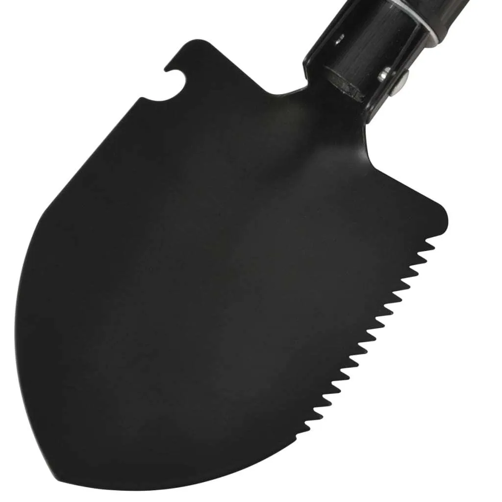Vanga Pieghevole Professionale Nera - Ideale per Orto e Giardinaggio - 6
