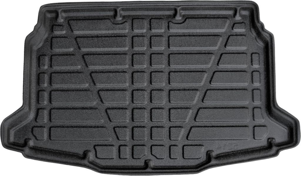 SCOUTT | Kofferraumwanne Laderaumwanne Kompatibel mit Jeep Avenger ab 2023 (Obergeschoss), mit Hoher Rand, Kofferraum-Schutzmatte, Geriffelt, Aufro...