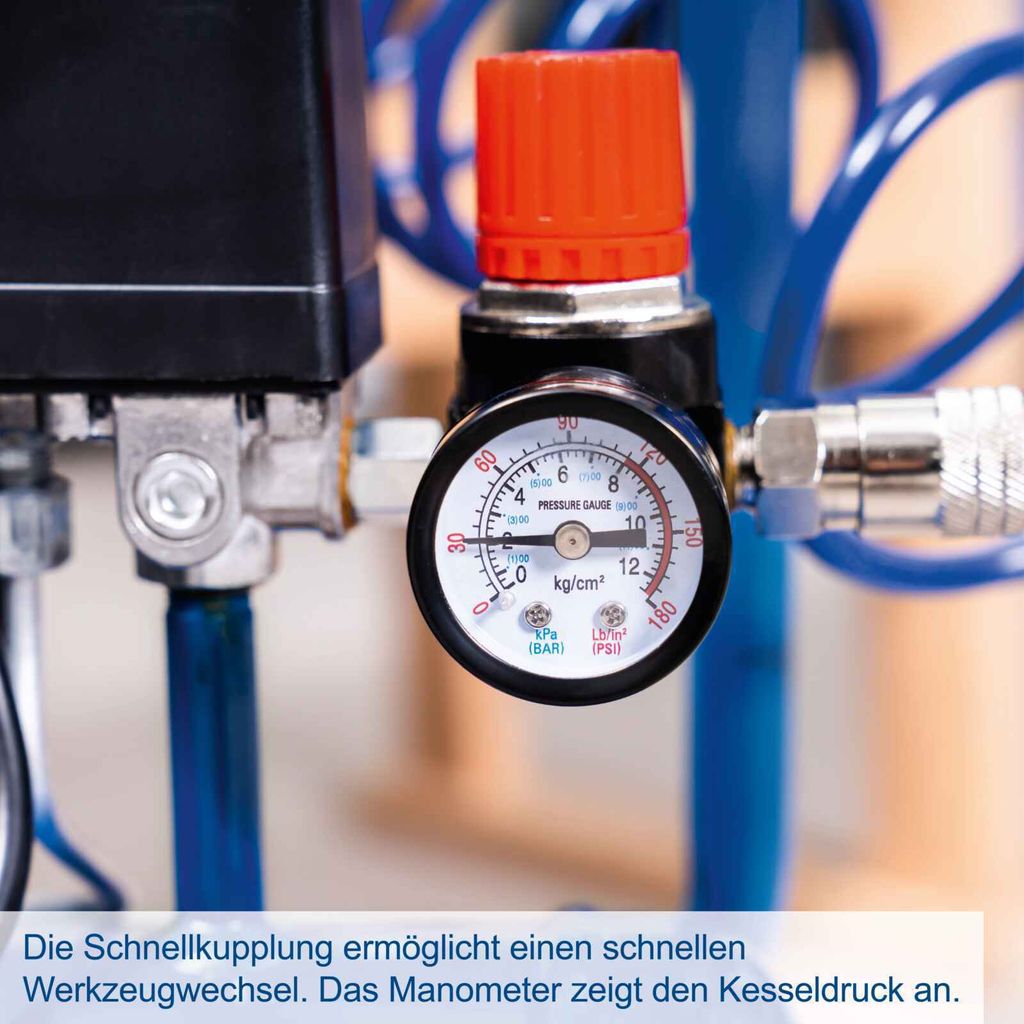 Scheppach Kompressor HC26 Druckluftkompressor | 220 l/min | Produktbild 8
