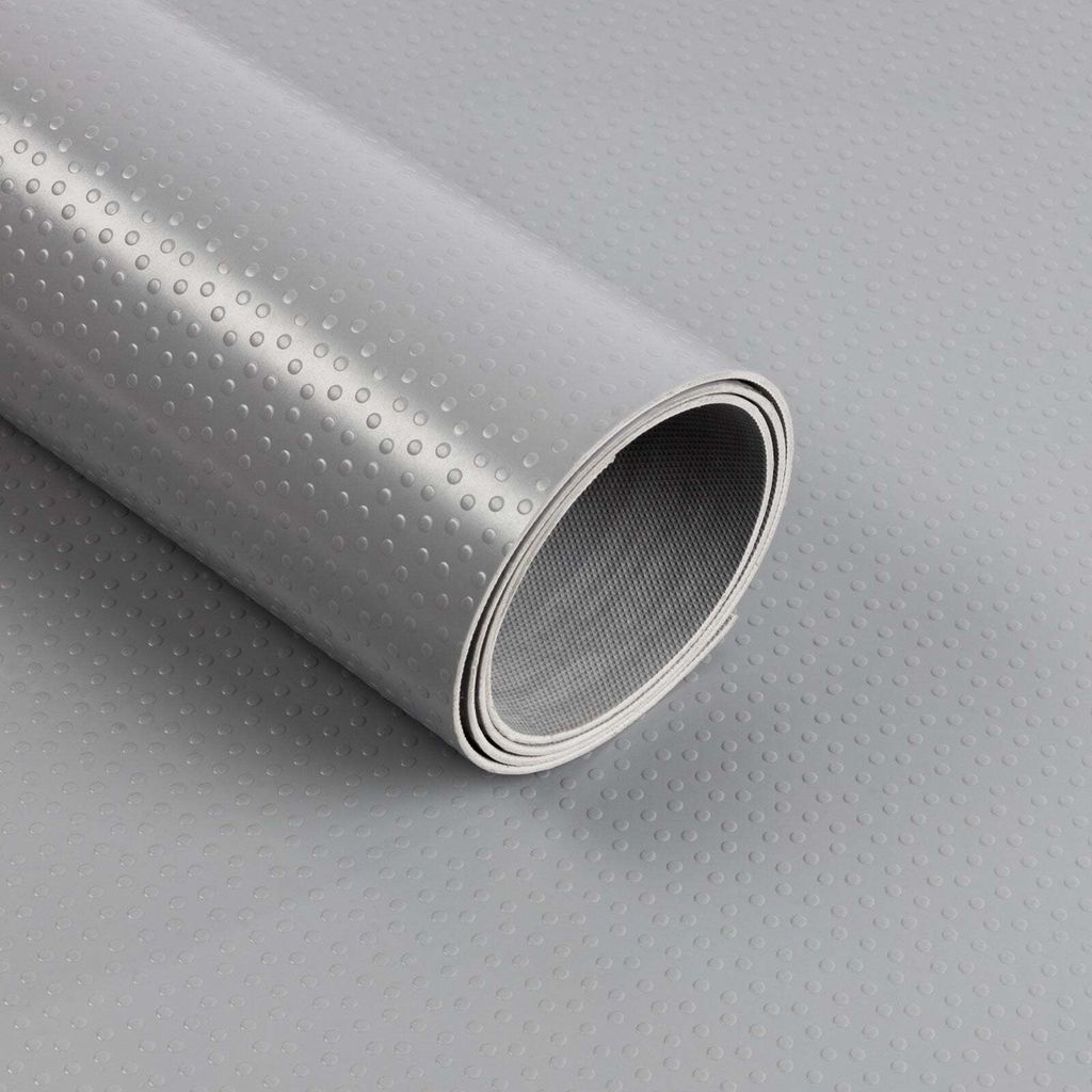 PVC-Bodenbelag Dots Grau 120x200 cm