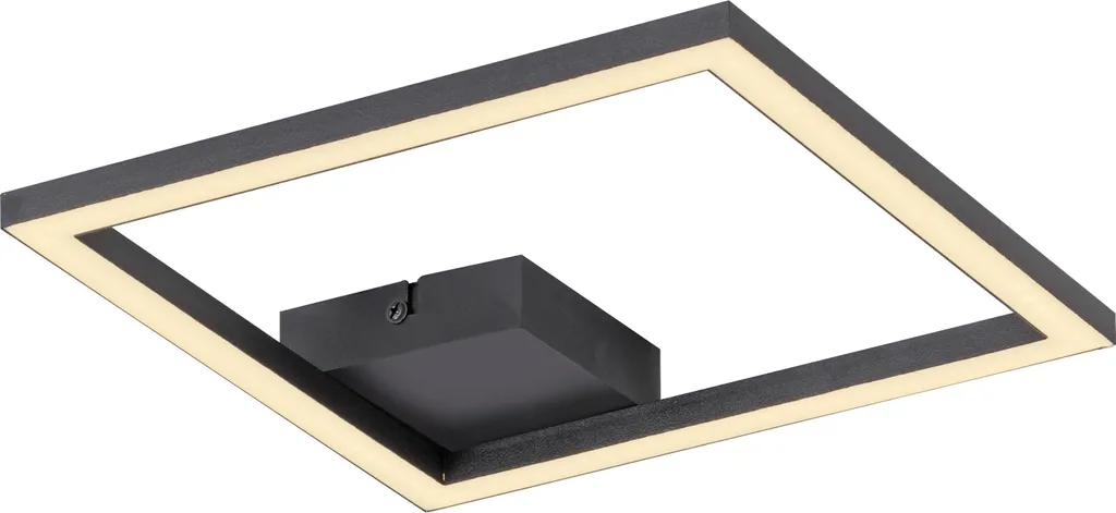 Plafonnier LED JUST LIGHT 14707-18 Noir - 10W 1370lm Blanc Chaud IP20