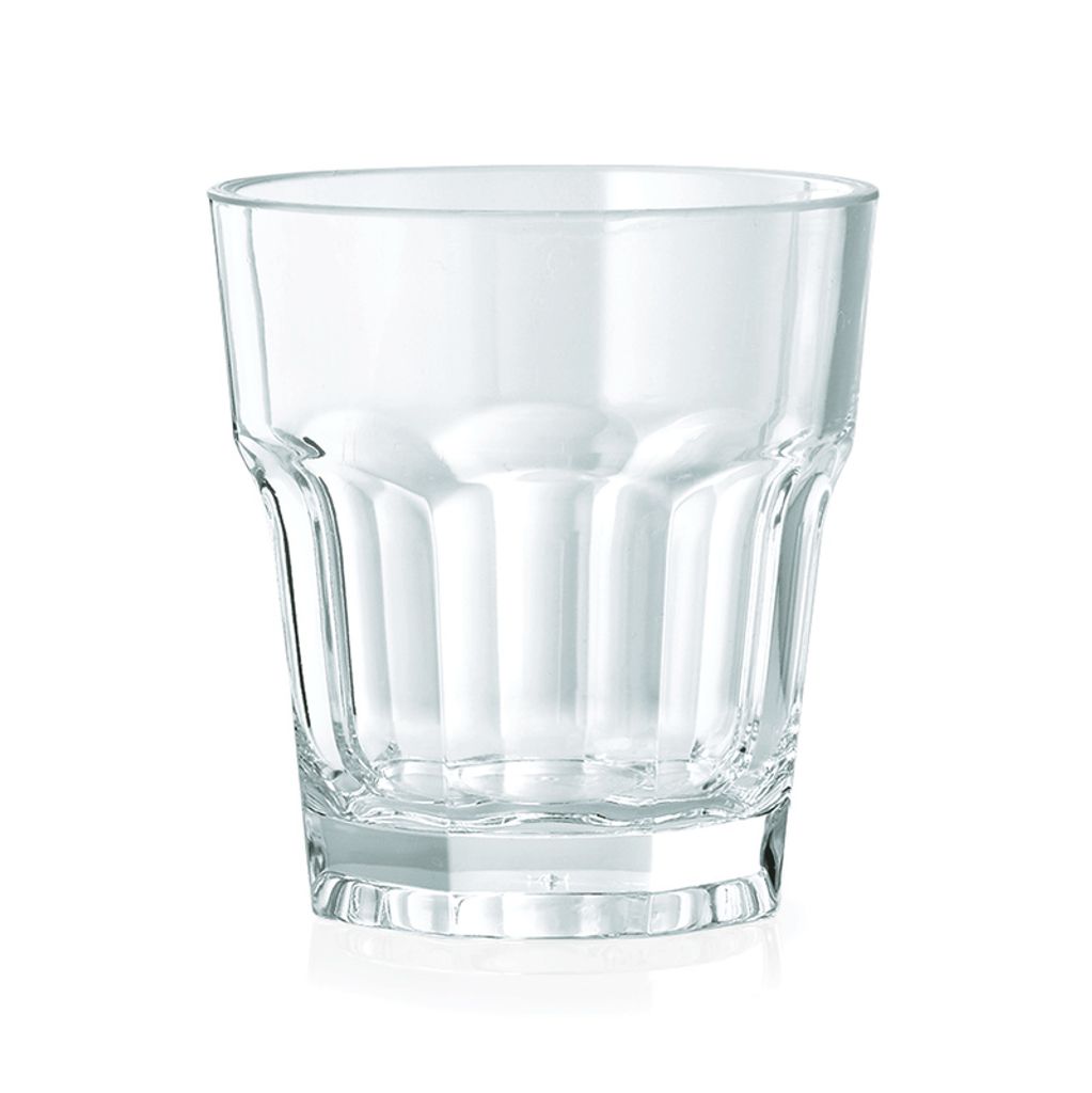 12x WAS Germany Wasserglas Pool 190 ml Polycarbonat