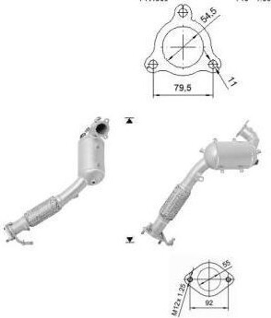 VEGAZ Katalysator Kat für MITSUBISHI ASX (GAW) Euro 5 MIK-982