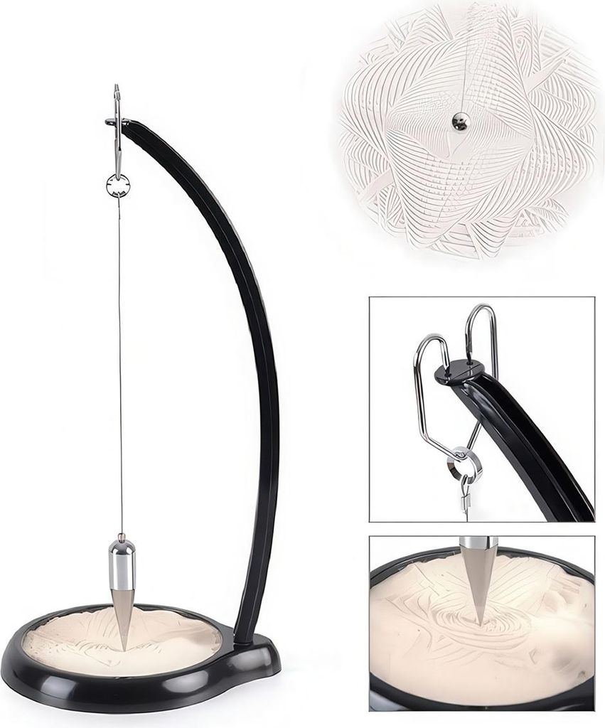 Sandspiel Foucault Pendel Dekoration Büro Schreibtisch Spielzeug 39 cm