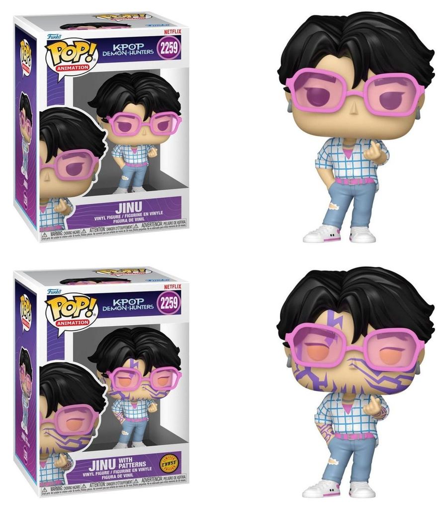 FUNKO POP! Vinyl Figur Animation KPop Demon Hunters Jinu Produktbild 