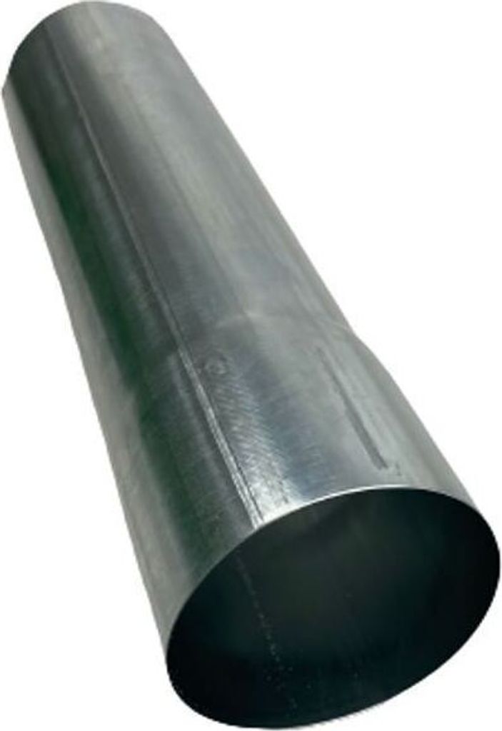 1 m langes Fallrohr Durchmesser 60 mm Titanzink Produktbild 