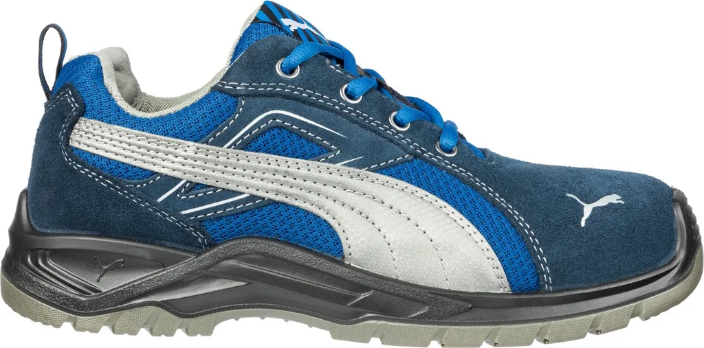 Chaussures de sécurité Puma Omni Blue Low S1P SRC 643610 - Taille 43