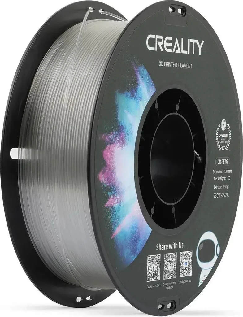 PETG Filamento 1.75mm Trasparente 1kg: Il Miglior Rapporto Qualità/Prezzo