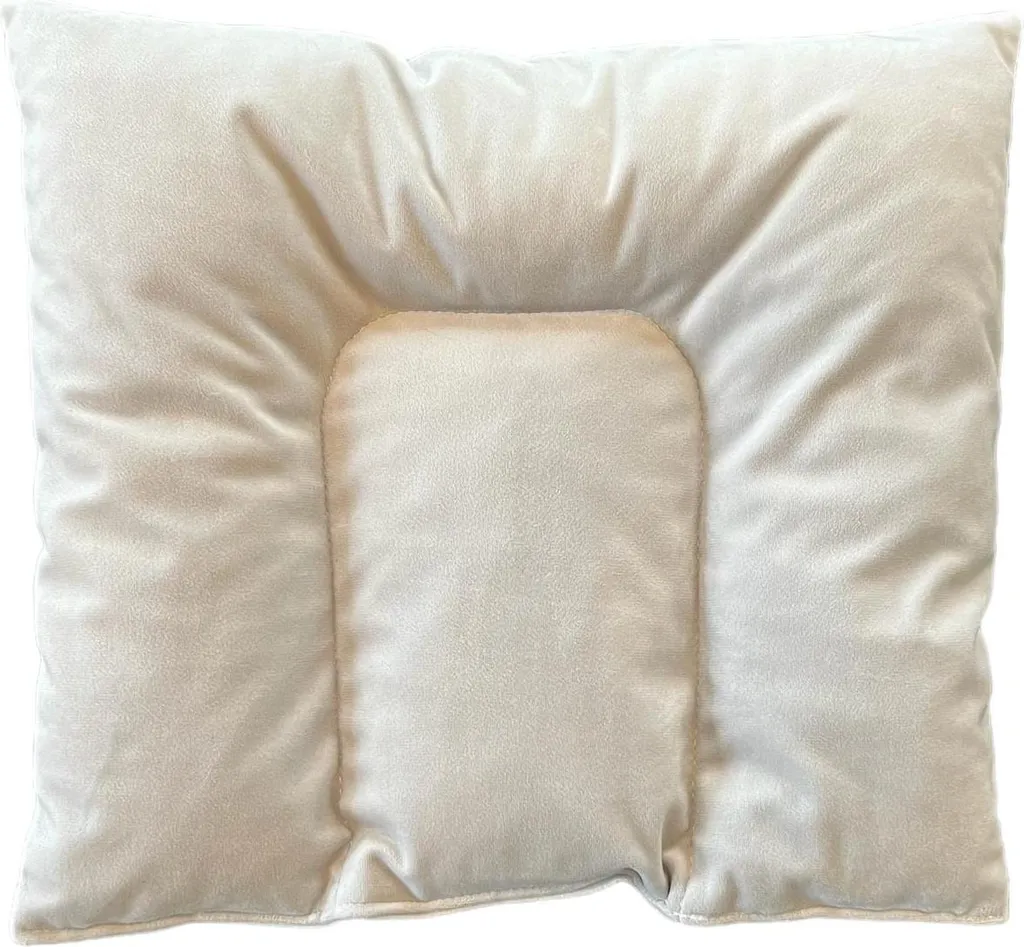 Coussin stabilisateur pour fauteuil à bascule argenté - Modèle Confort