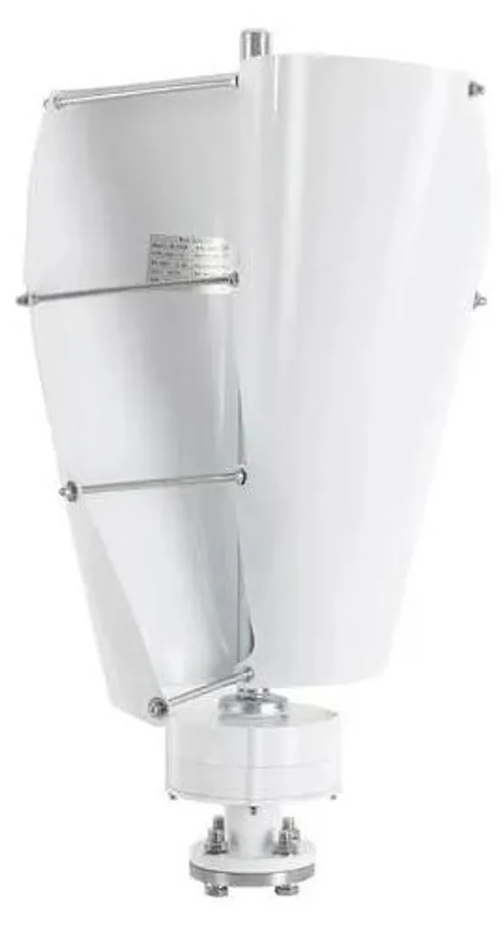 Éolienne verticale pour site isolé - Énergie efficace couleur blanche
