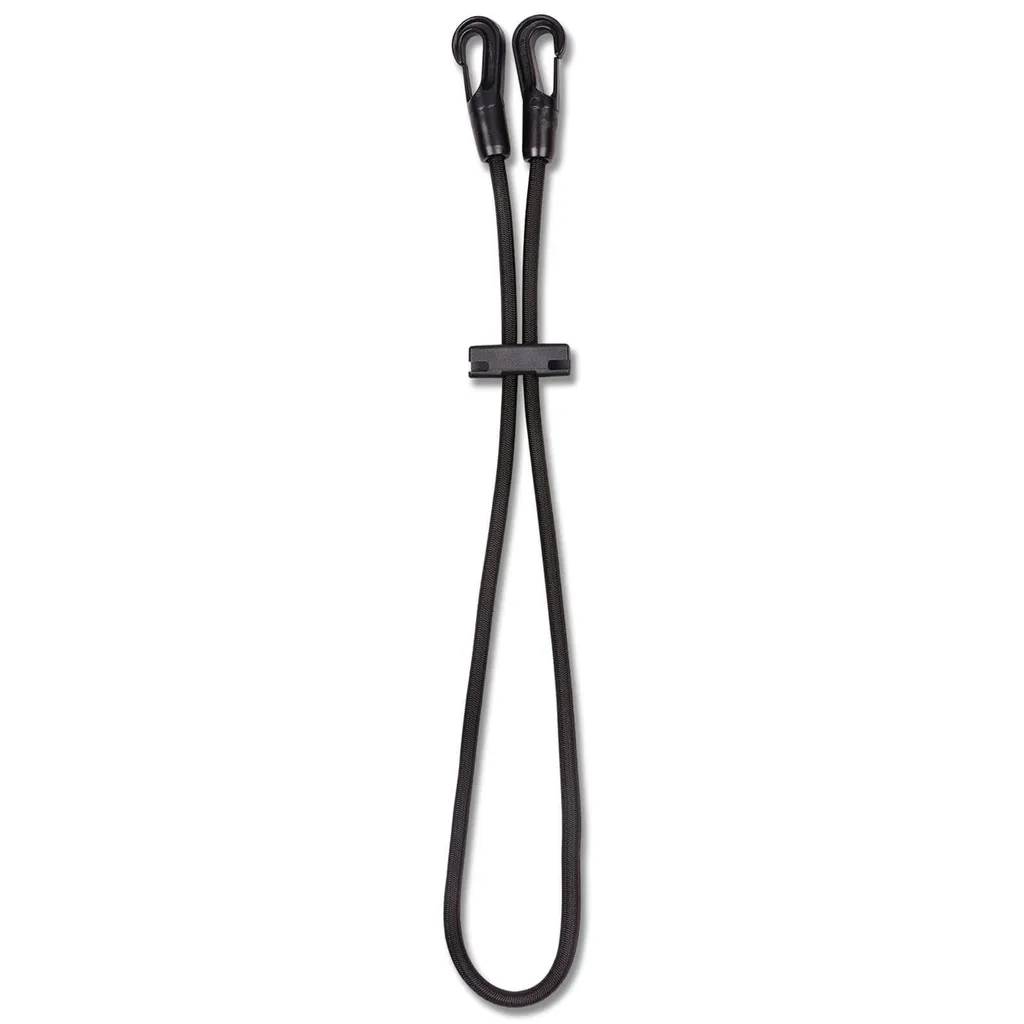 Rênes de débridage Elastic noir contre les coups de tête du cheval