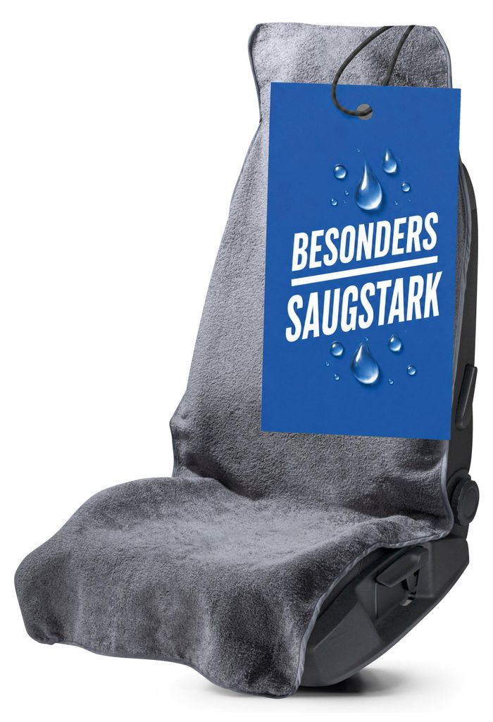 WALSER Auto Sitzauflage Vordersitz aus Frottee, waschbarer Produktbild 