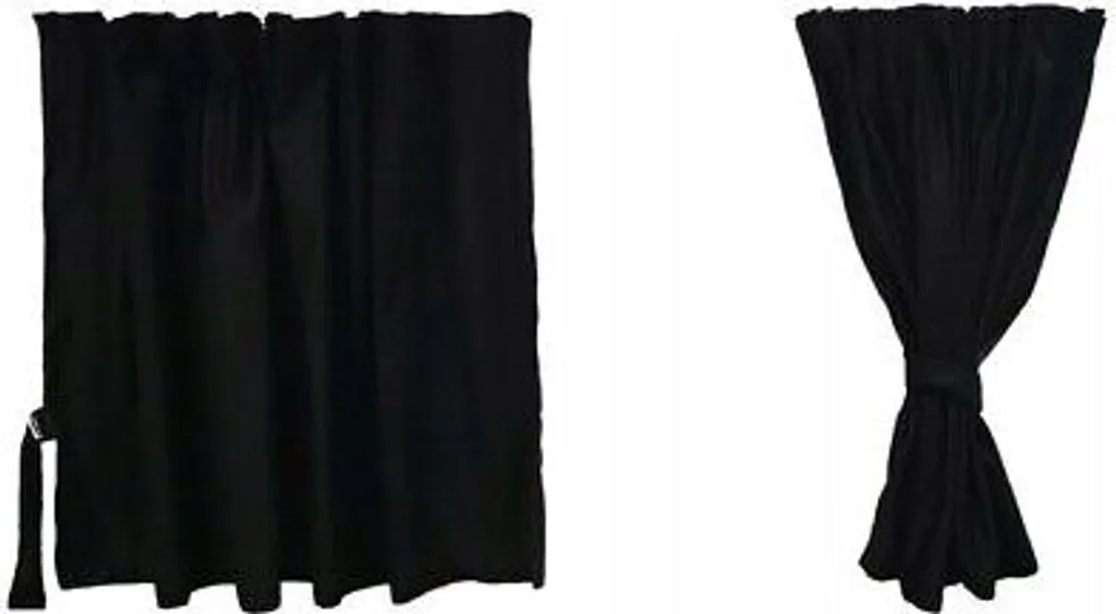 Store de Protection Solaire pour Caravane - Paire de Rideaux 180 x 96 cm