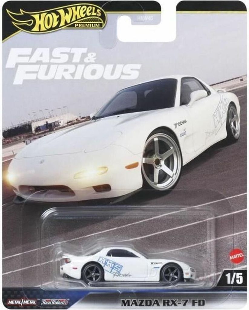 Car - Hot Wheels - Fast & Furious - Premium Metal - 1/64 Immagine del prodotto 