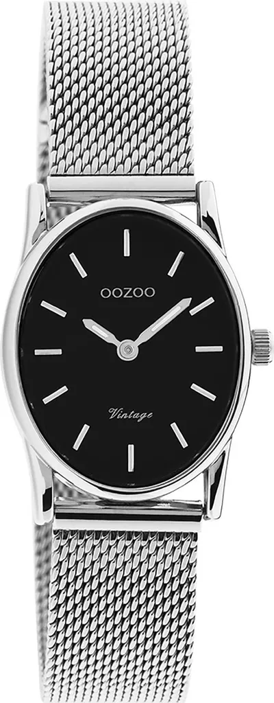 Oozoo Orologio da polso in metallo argentato Serie Vintage Donna Orologio analogico al quarzo UOC20257