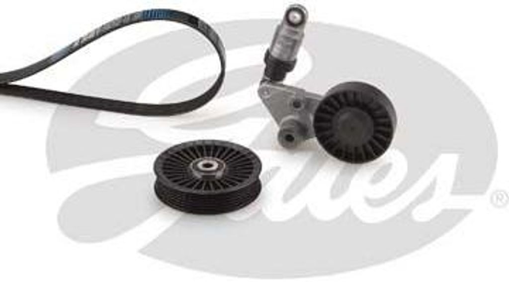 GATES K016PK1873 Keilrippenriemensatz OE kompatibel mit Zafira, Astra G, Astra