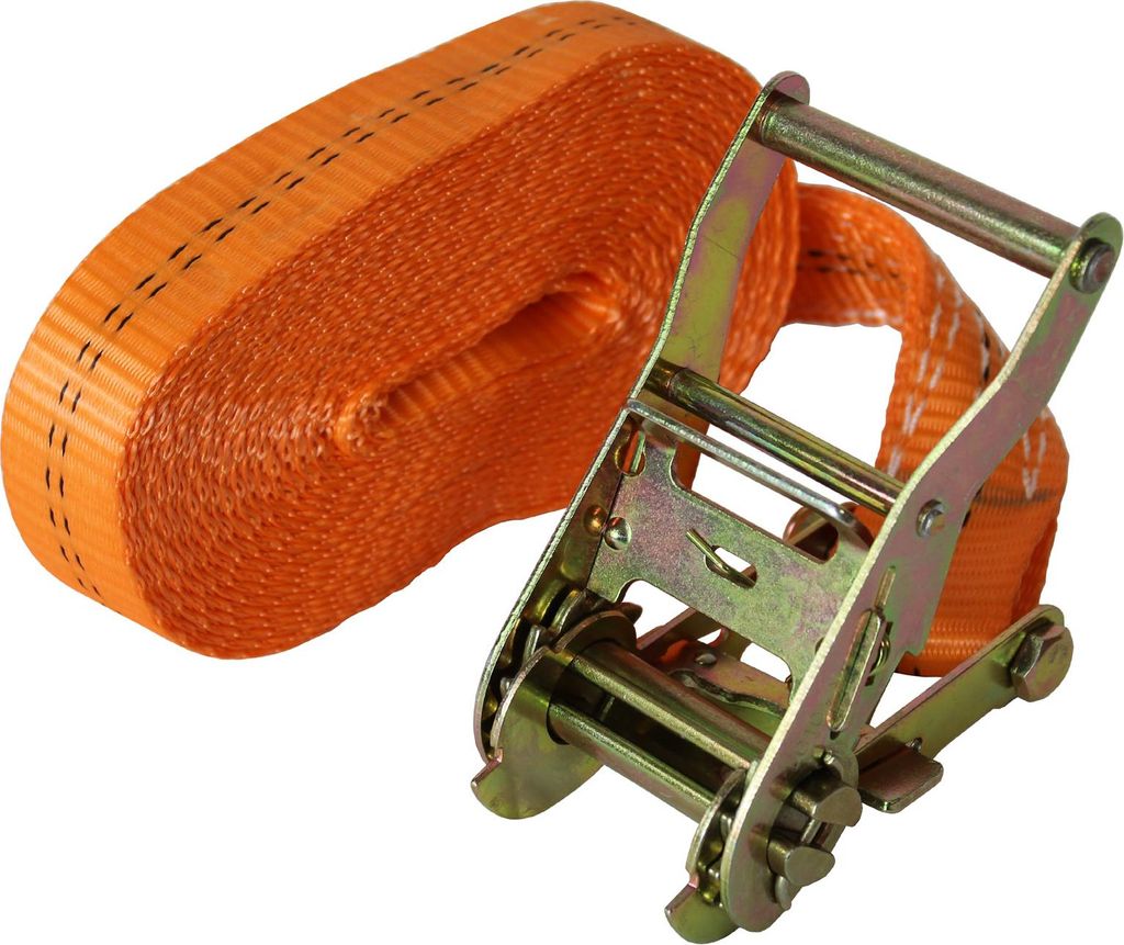 Profi Ratschen Spanngurt Spanngurte Zurrgurt 1-tlg 6m 2t 2to 2000kg ORANGE