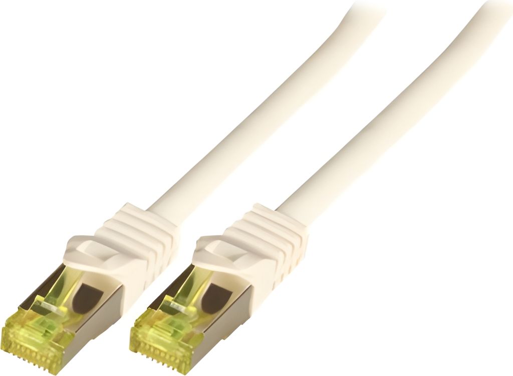 EFB RJ45 Patchkabel S/FTP,Cat.6A,LSZH,Cat.7 Rohk.,3m,weiß