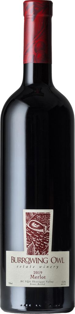 Burrowing Owl Merlot 2022 | Okanagan Valley, Canada | 750ml 14.00% Vol.
