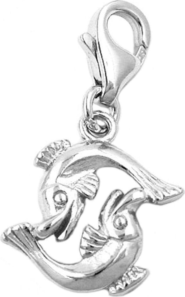 Anhänger Sternzeichen Fische Einhänger Charm aus 925 Silber Damen