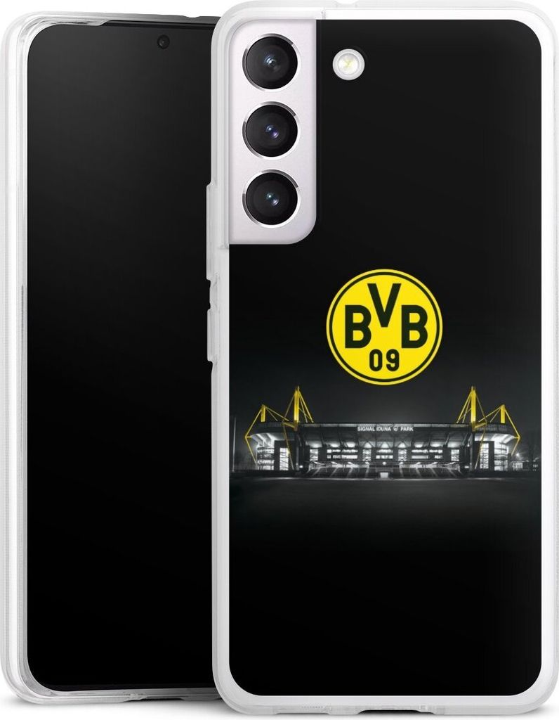 DeinDesign Handyhülle für Samsung Galaxy S22 Silikon Hülle Case Smartphone Schutzhülle BVB Borussia Dortmund Stadion