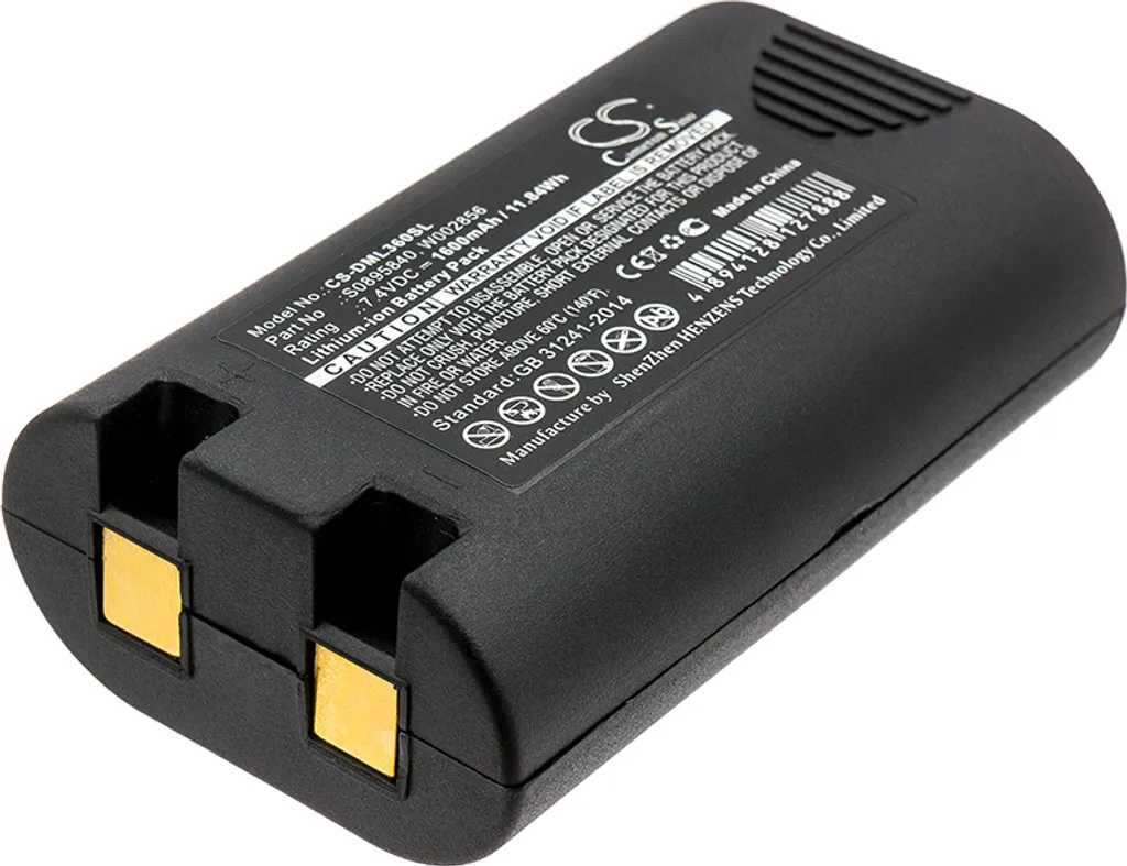 Ricambio Batteria DYMO LabelManager 360D 420P Rhino 5200 TECHTEK