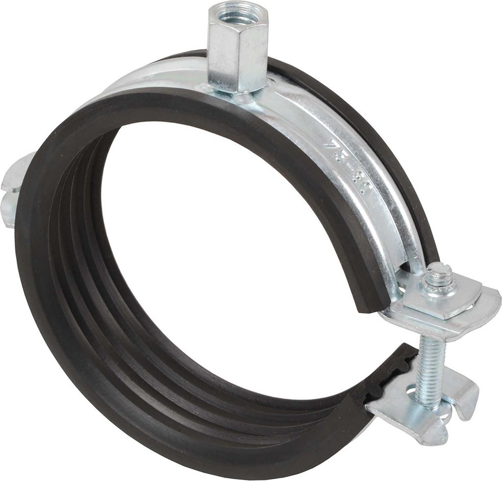 2 kusy - Kĺbová objímka na rúry 75 mm - 80 mm M8/M10 : Obrázok produktu 