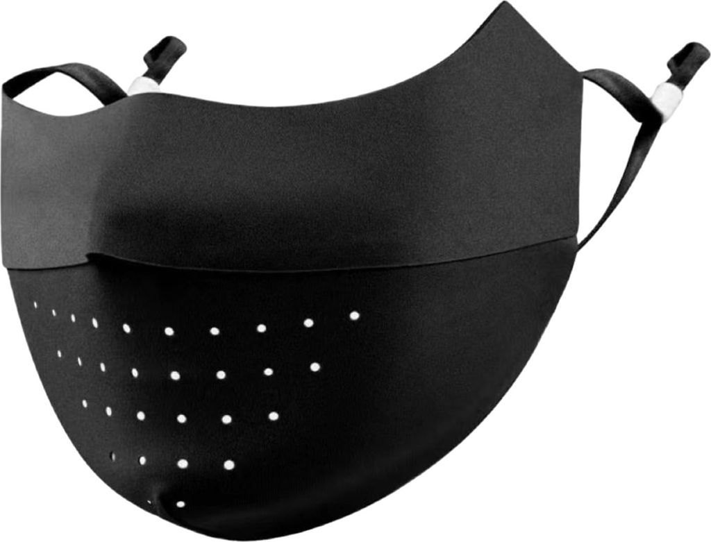 Gesichtsschutz, nahtlos, atmungsaktiv, mit Löchern, Sonnenschutz, 3D-Gesichtsschutz im schlanken Design, LSF 50, atmungsaktiver Gesichtsschutz aus...