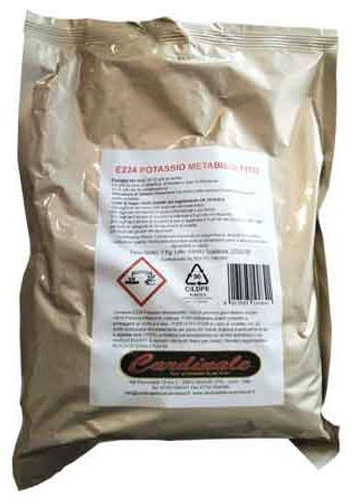 Kaliummetabisulfiet, additief voor mosten en wijnen, 1 kg Productafbeelding 
