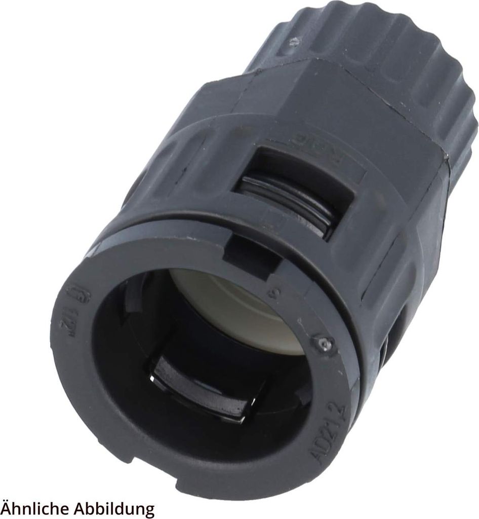 FLEXA RQG2-M Schnellverschraubung gerade Gewinde M32x1,5 für Schlauch-Außendurchmesser 34,5mm hochdichtend mit