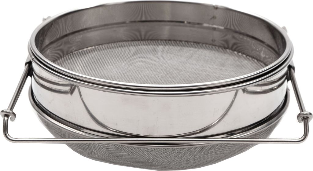 Doppel Honigsieb BEEComb | grob/fein, ausziehbar | Doppelsieb