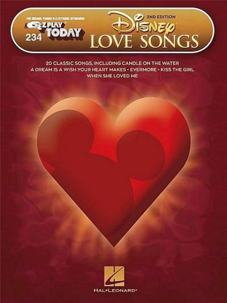 Disney Love Songs: E-Z Play Today Volume 234