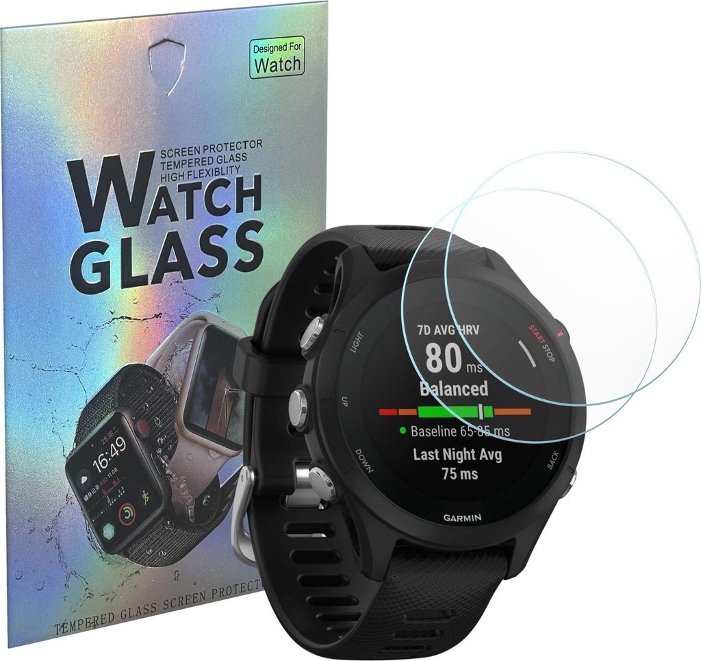 Hartglas für Garmin Forerunner 255s / Forerunner 255s Music Produktbild 