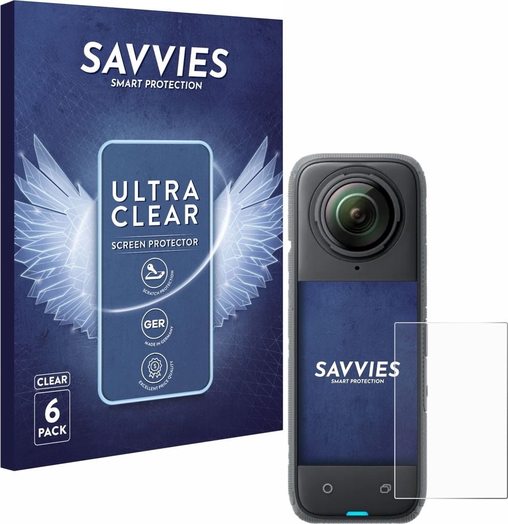 Yanwom Schutzfolie Für Insta360 X4 - 4 Stück Panzerglas 9H Härte