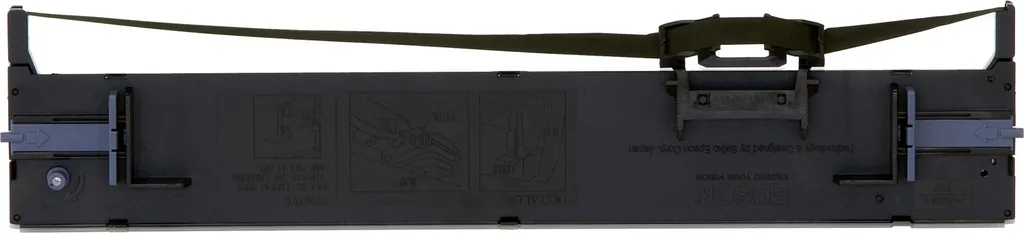 Epson C13S015610 Ruban Noir Anti-Bavure pour Impressions Durables
