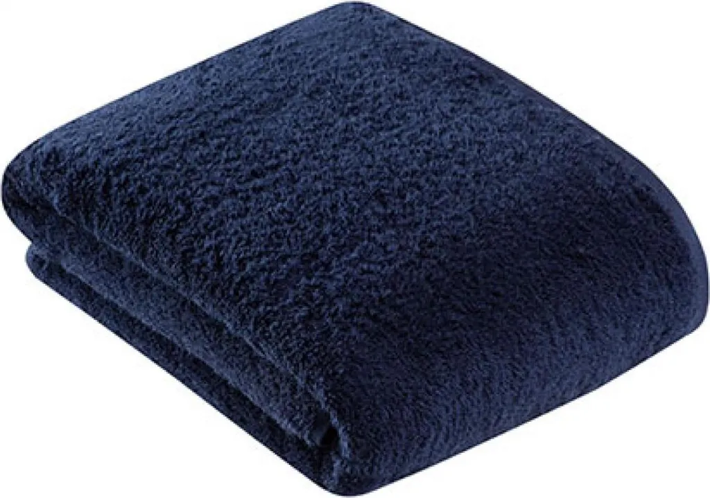 Telo Sauna Vossen 117049 80x200 Blu Scuro | Cotone Low Twist 500g