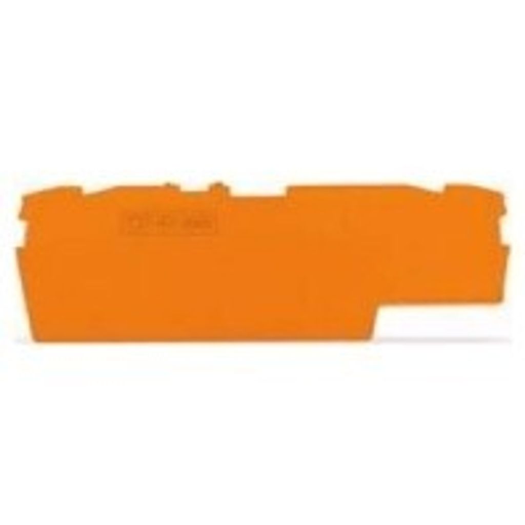 Wago 2002-1892 orange 1mm Abschlussplatte u. Zwischenplatte