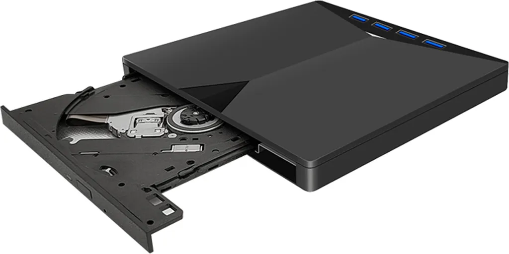 Lecteur CD DVD Externe USB 3.0 pour Récupérer vos Données sur Disques