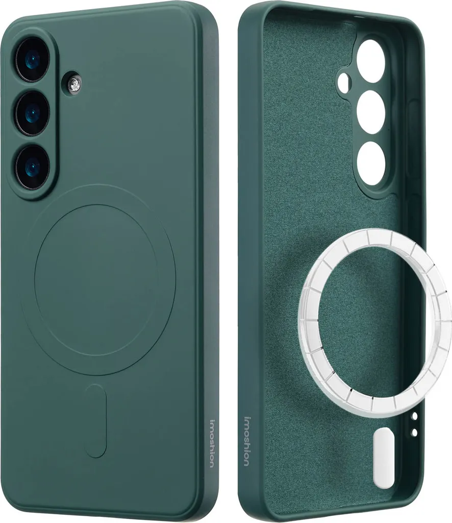 Custodia Samsung S25 imoshion MagSafe Verde - Silicone High-Tech