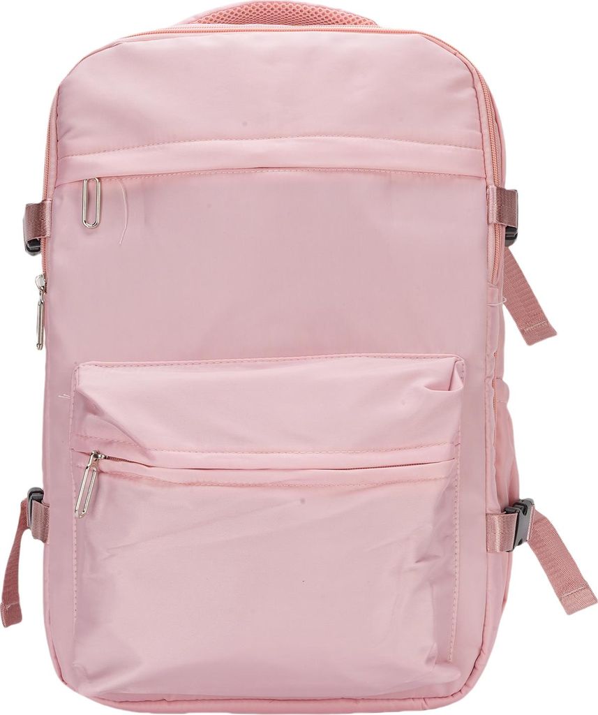 Vakuum-Kompressionsrucksack 27L Wasserdichtes Tragen auf Rucksack mit Pumpe für Business Travel Pink