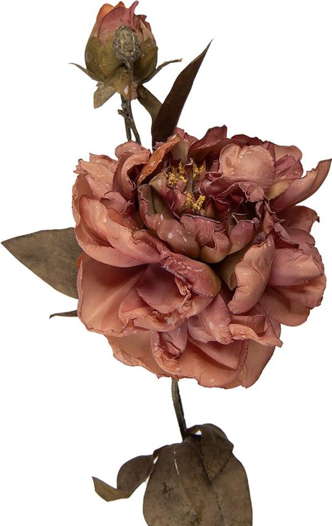 Clayre & Eef Kunstblume 73 cm Rosa Kunststoff