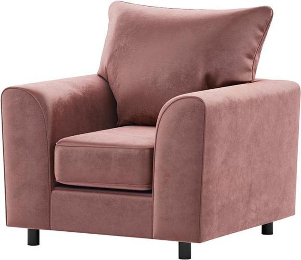 Sessel Dillon Velvet-Kronos 29-Schaumstoff