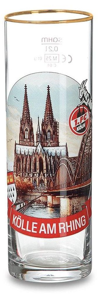 1. FC Köln Kölsch in vetro Edizione limitata 16 Immagine del prodotto 