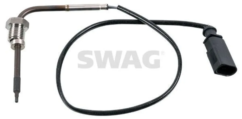 Sonde de température gaz échappement AUDI A6 Avant 4F5 C6 SWAG 380mm